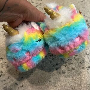 Brand New Super Soft Toddler Unicorn Slippers